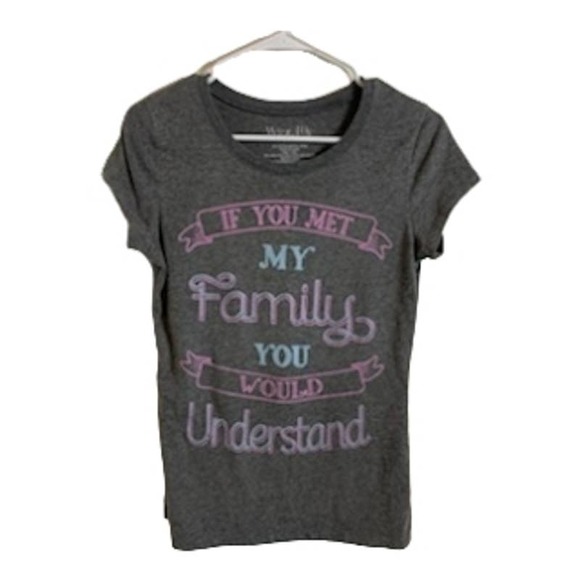 Wound Up Family T-Shirt Girls Size L (11-13) - Picture 1 of 2